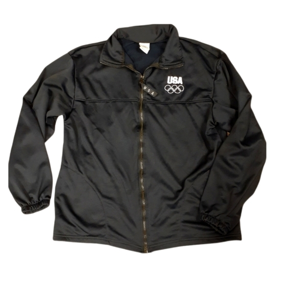 United States Olmpic Committee USA black jacket - Picture 1 of 5